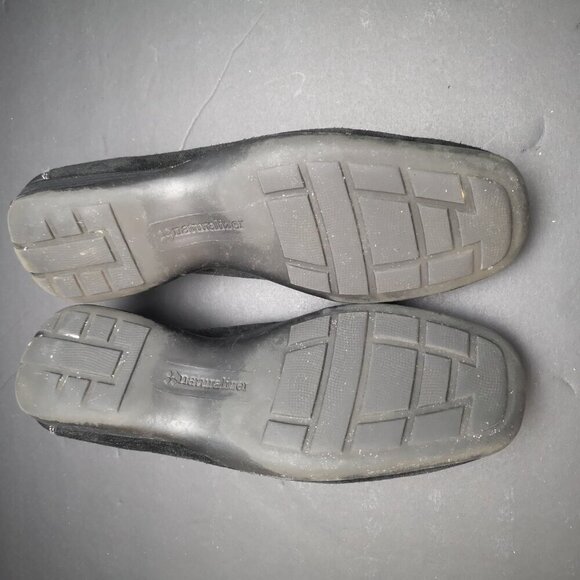 Naturalizer Ladies Size 8 1/2 Carlene Leather Upper Black Loafers - Picture 6 of 8